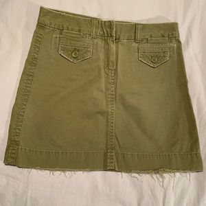 J. Crew Twill Skirt